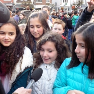 L'heure des interviews.....