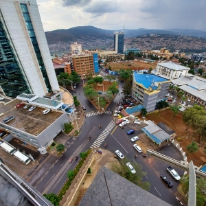 Kigali vu de haut