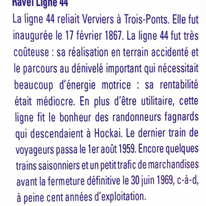 La ligne 44a ( Photo : F. Detry )