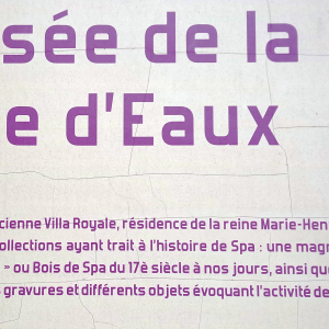 La Villa Royale = Musée de la Ville d'Eaux ( photo : F. Detry ) La Villa Royale = Musée de la Ville d'Eaux ( photo : F. Detry )