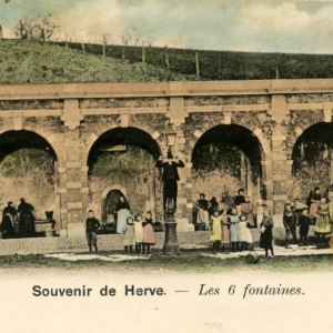 Les 6 fontaines en 1902