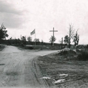 1944  Le site du massacre de Baugnez