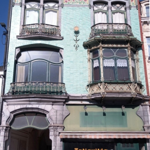 La maison Charlier ( photo : F. Detry ) La maison Charlier ( photo : F. Detry )