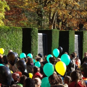 Dans le parc de l'abbaye
