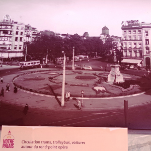 Le tram à Liège ( photo : F. Detry )