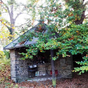 La chapelle dédiée à Ste Begge  ( photo : F. Detry )