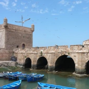 Port d'Essaouira et la Sqala Port d'Essaouira et la Sqala