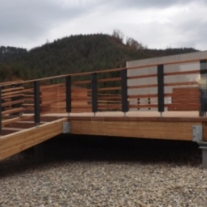 Salle " Le Barytage" avec acces sur une terrasse exterieure