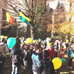 Dans le parc de l'abbaye