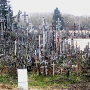 La Colline des Croix a Siauliai ( Lituanie )