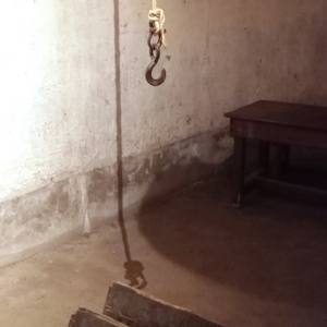 Le Fort de Breendonk ( photo: F. Detry ) - la salle de tortures