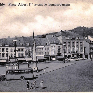 Place Albert 1er avant les bombardements