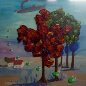 " Ceci n'est pas un arbre " Surrealisme ( Danielle VERLAINE )
