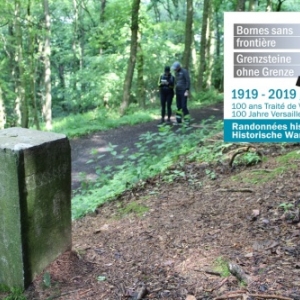 28 juin 2019    100e anniversaire du Traité de Versailles - "Bornes sans frontière"