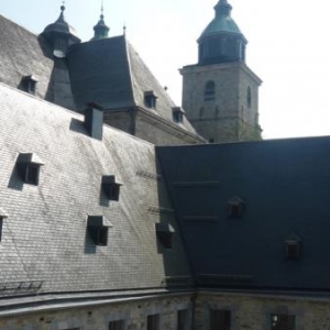 Depuis les lucarnes des combles du Monastere