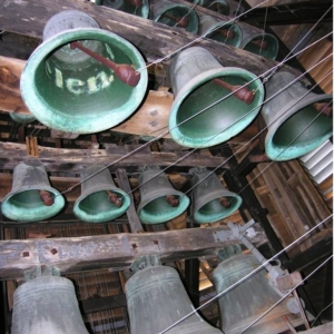 Les cloches du carillon ( Photo "L'Avenir")
