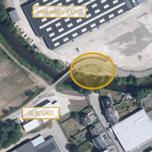 3 Le premier site se trouve juste à côté du pont militaire. ©Doc