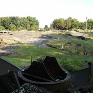 Vue generale de la surface du fort