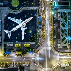 4 Abandonné, Shanghai, Chine © Attila Balogh - Drone Awards 2020 4 Abandonné, Shanghai, Chine © Attila Balogh - Drone Awards 2020