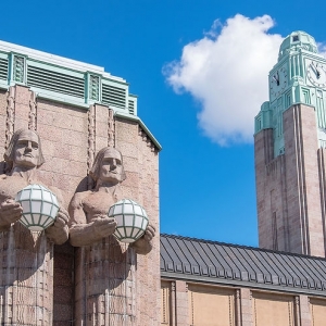 4) Gare centrale d’Helsinki (Helsinki, Finlande)