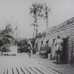 Le poste avance d'assistance medicale Essex Farm en 1915