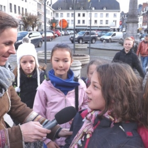 L'heure des interviews.....