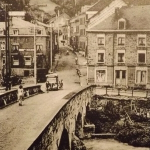 Le pont d ' Outrelepont et la montee vers Bernister