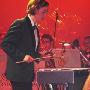 Gaelle Lodomez dans le solo au vibraphone de "A tribute to Lionel"