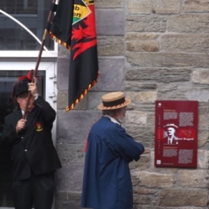 Inauguration de la plaque de Henri Bragard
