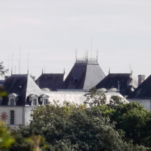 Le château de Clermont ( à Cellier ) ( photo Detry )