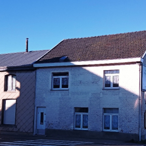 La maison familiale du Stavelotain Vincent Gaspar ( Photo F. Detry )