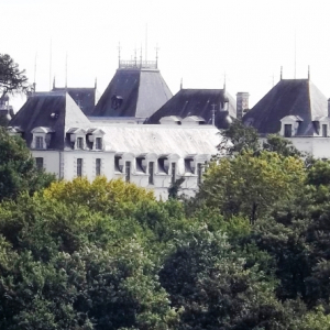Le château de Clermont ( à Cellier ) ( photo Detry )