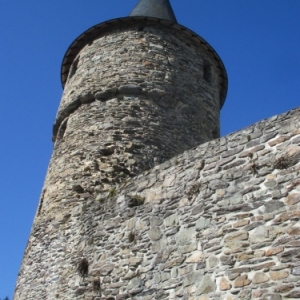 Le chateau de Reinhardstein : la tour Salamandre