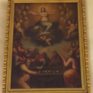"L'Assomption de la Vierge ( 1656 ) dans le choeur de la chapelle