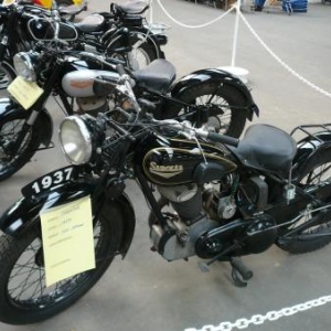 Motos exposees : la regionale Sarolea de 1937