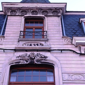 Art nouveau à Spa ( photo : F. Detry )