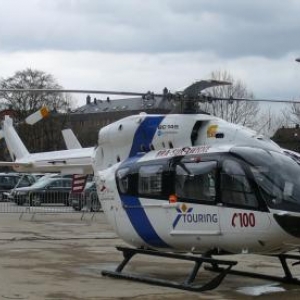 L'helicoptere medicalise de Bra - sur - Lienne 