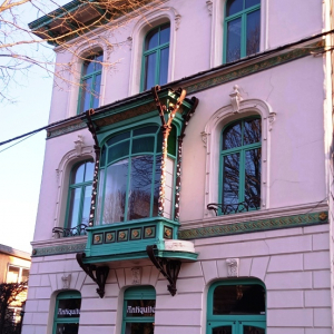 Art nouveau à Spa ( photo : F. Detry )