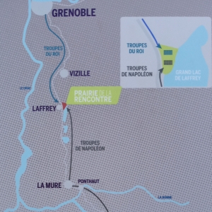 La route Napoléon au départ de Golfe Juan La route Napoléon au départ de Golfe Juan