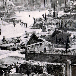 Malmedy après les bombardements