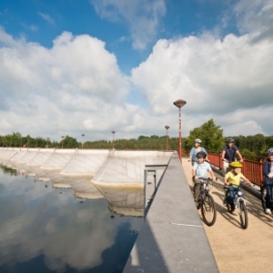 Butgenbach: Barrage ( Photo : Tourismusagentur Ostbelgien )