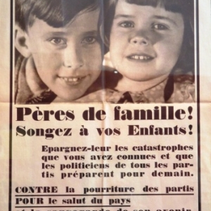 Campagne electorale 1936