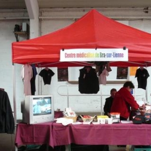 Le stand du Centre medicalise de Bra-sur-Lienne