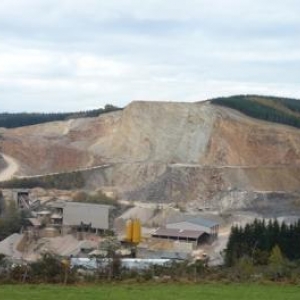 Vue generale de la carriere Vue generale de la carriere