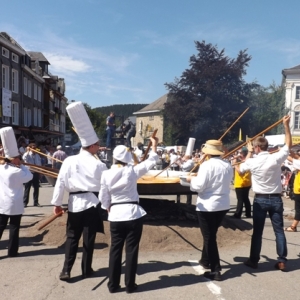 MALMEDY                         10000 œufs pour deux omelettes géantes et … savoureuses !     