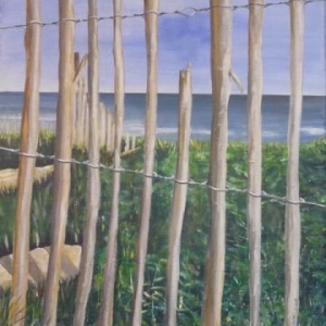 " La mer en cage " ( Monique Wouters )