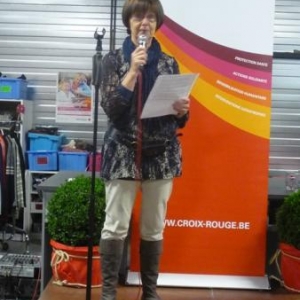 Intervention de Mme Delcourt, Presidente de la Maison Croix - Rouge de Malmedy - Waimes Intervention de Mme Delcourt, Presidente de la Maison Croix - Rouge de Malmedy - Waimes