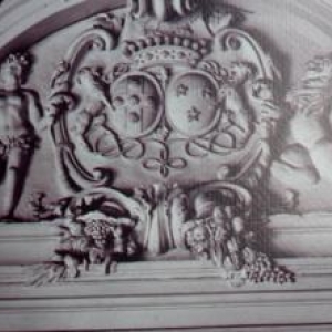 Decoration du plafond de la salle de bal