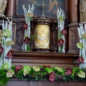 La Chapelle de la Resurrection mise en evidence par la delegation de Diest - Hasselt