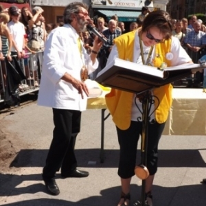 Signature du Livre d'or